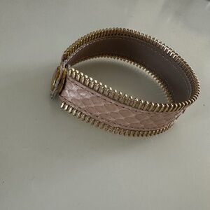 Leather bracelet